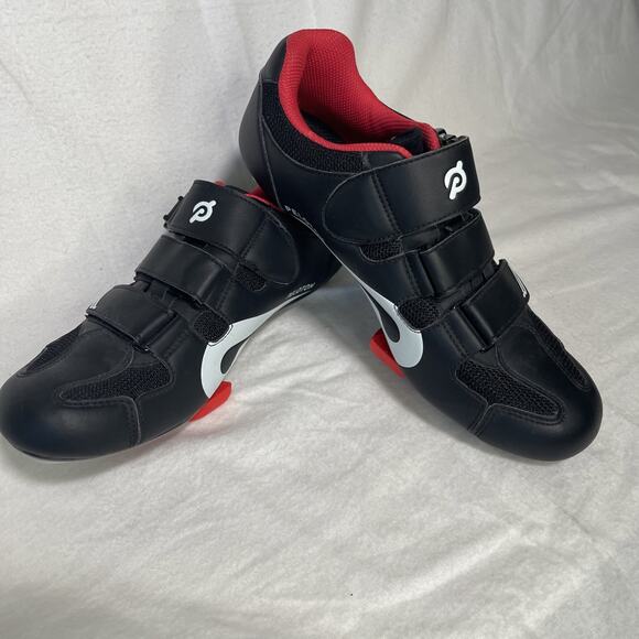 Peloton Unisex Adults Size 41 Cycling Sneakers - Black - Picture 1 of 6